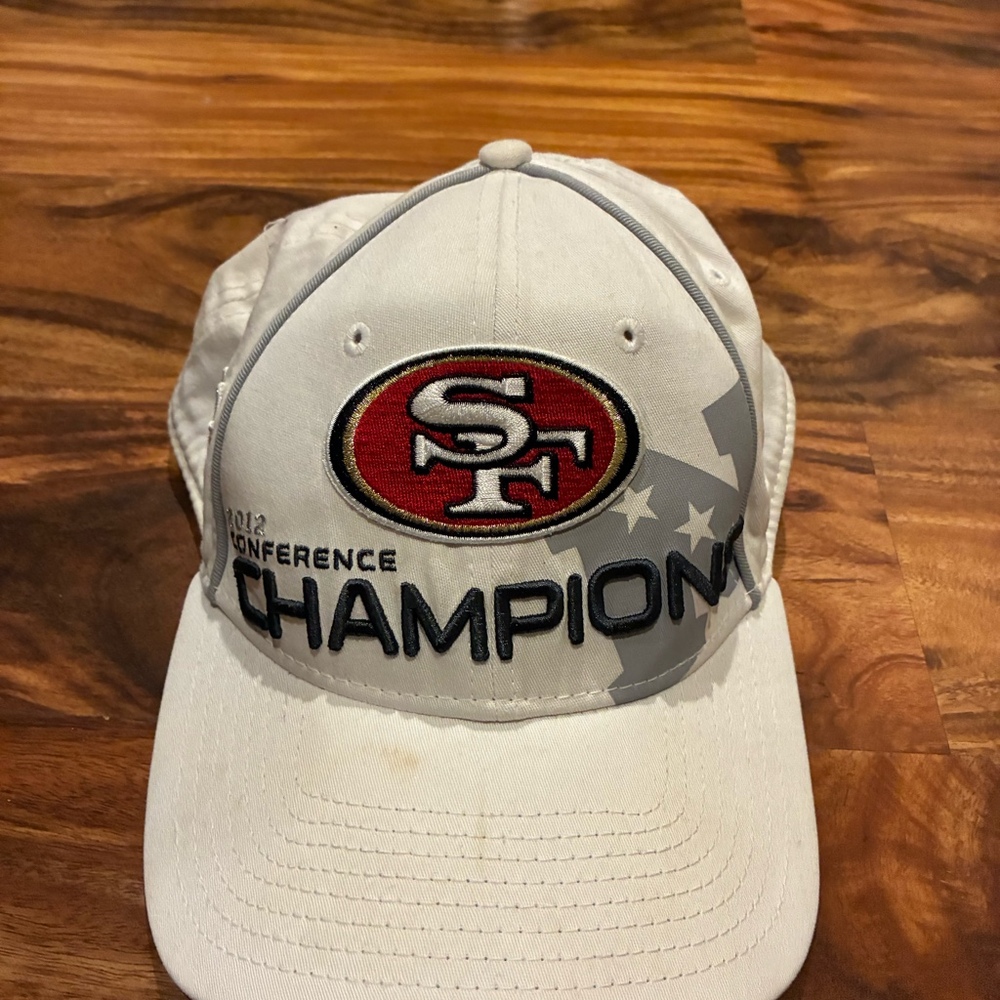 San Francisco 49ers 2012 NFC Conference Champions Hat New Era 39THIRTY